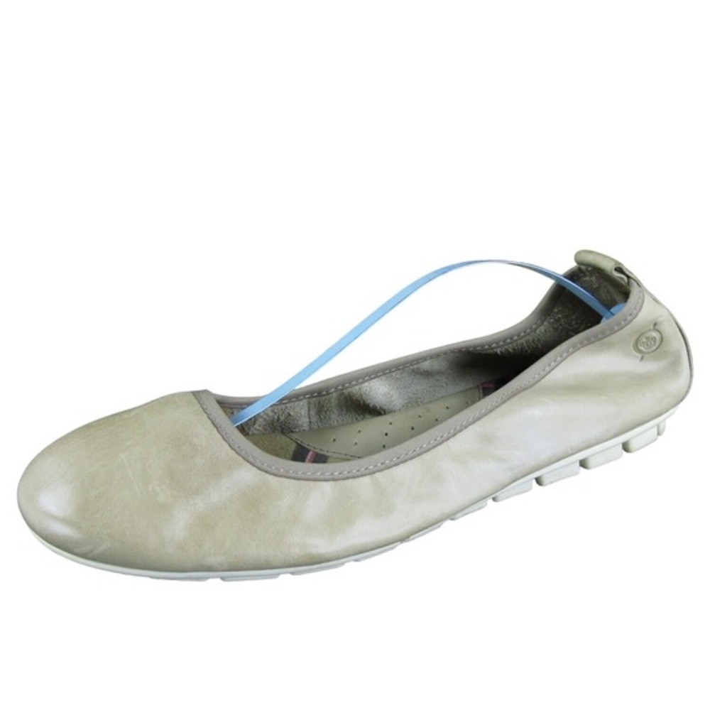 Born Women's  Ballet Tan Leather Sz 10 Medium Gently‎ Used 2025